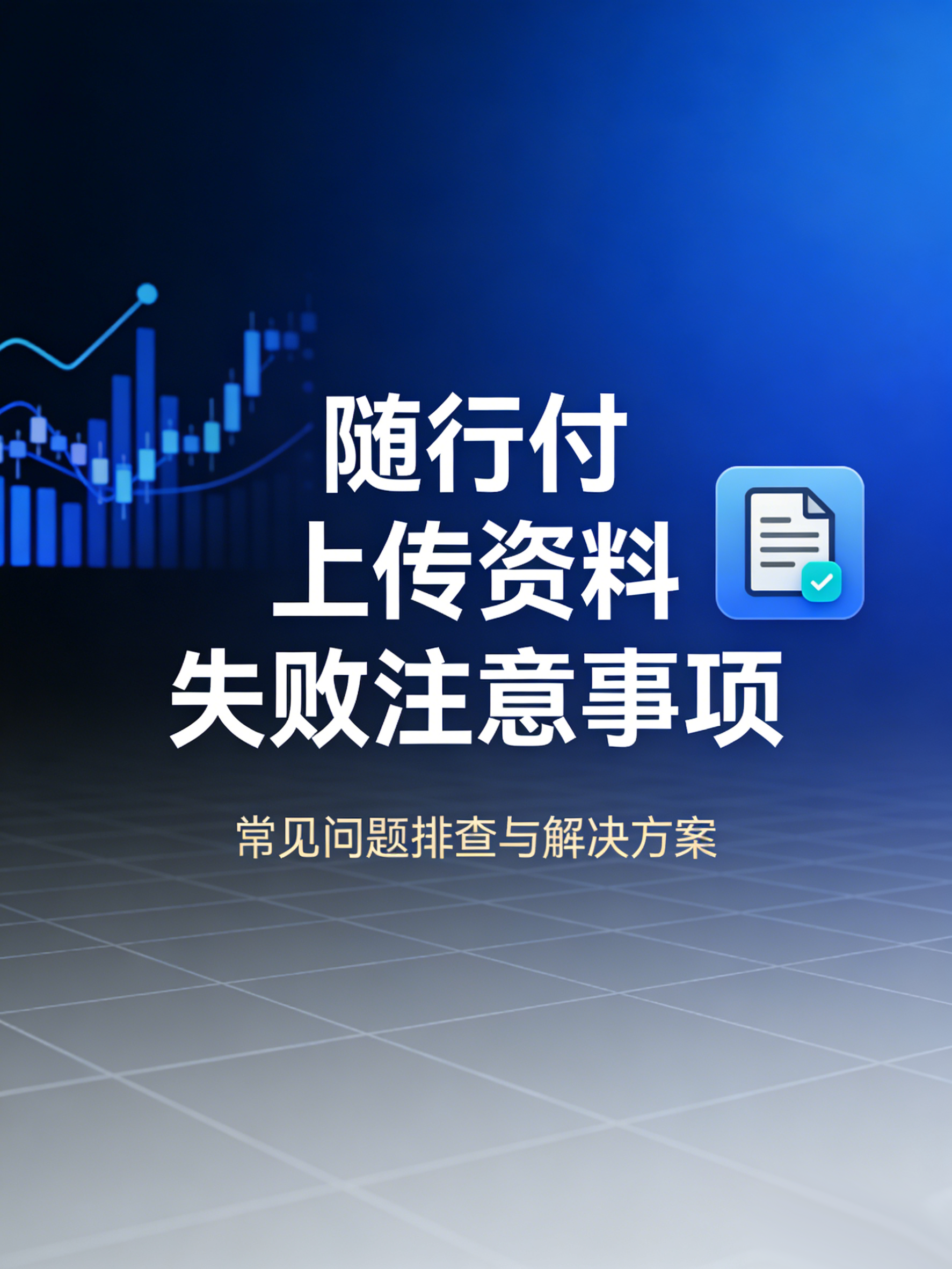 随行付上传资料失败怎么办？原因+解决方法+注意事项