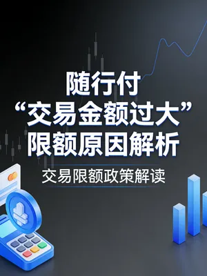 随行付提示“交易金额过大”怎么办？4种限额原因解析