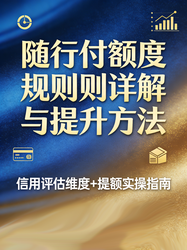 随行付单笔限额5万不够用？额度规则详解与提升方法