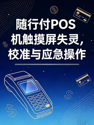 随行付POS机触摸屏失灵/乱跳怎么办？校准与应急操作