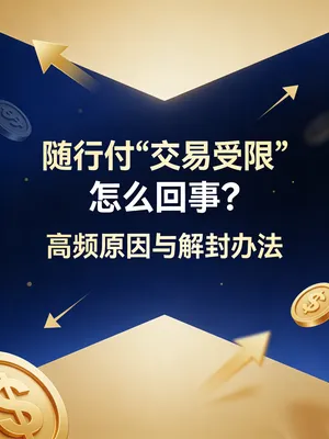 随行付显示“交易受限”怎么回事？高频原因与解封办法