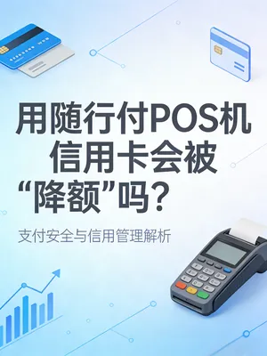 经常用随行付POS机，信用卡会被“降额”吗？